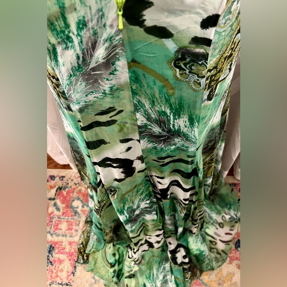 Stunning Tiffany Gown with Beaded Waist - Picture 6 of 12